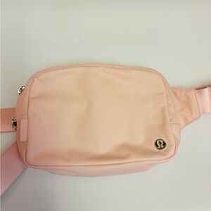 Lululemon Athletica Soft Pink Crossbody Bag
